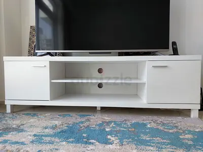 IKEA white TV unit / media console in good condition