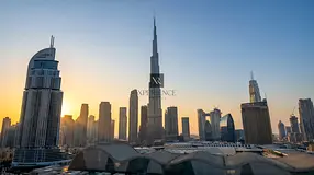 BURJ KHALIFA | LED SHOW BEST VIEW | WALK TO DUBAI MALL