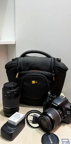 Canon EOS 550D + 18-55 Lens