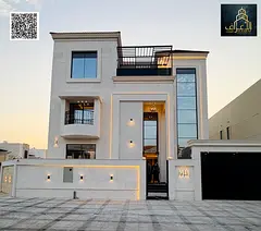 Own a corner villa in Ajman/Al Zahia - prime location - 5 master bedrooms with a roof - on a main st