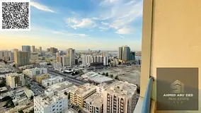 Spacious 3BR Apartment for Rent in Falcon Towers (A6) Al Rashidiya 2 Ajman - High Floor with Full Ci