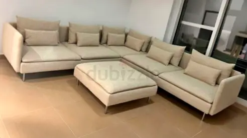 IKEA Soderhamn Corner Sofa Beige Excellent condition