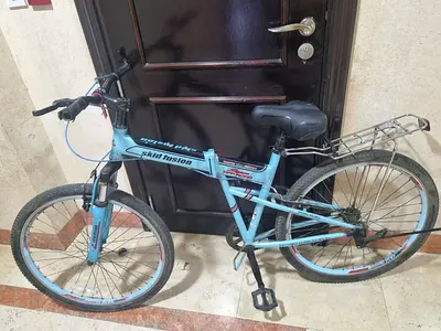 Used Skid Fusion Mountain Bike - 26 Frame, Light Blue