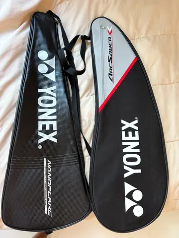 Yonex Badminton Racket Covers (2) - Good Condition