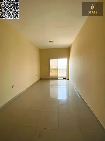 Spacious Studio with Wide Balcony for Annual Rent in Al Hamidiya