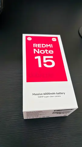 Redmi Note 15 256 GB 6000mAh, 108MP