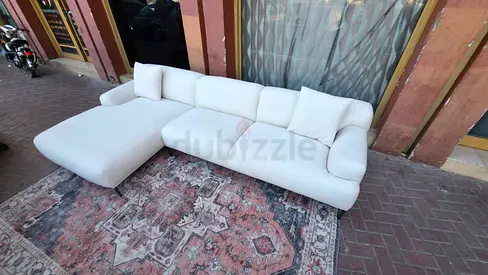 Like A New Condition High Quality the loom collection amelia L Shape Sofa