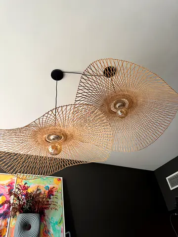 Pendant Ceiling Lamp Rattan - Home  Soul Furniture