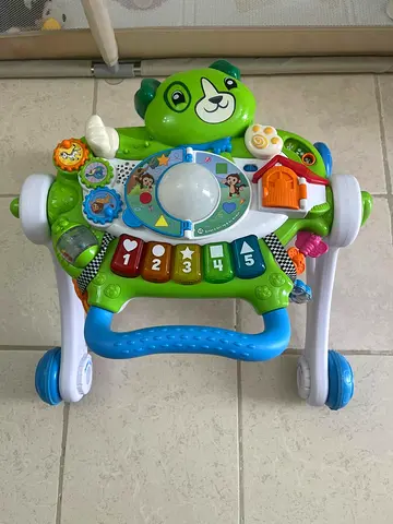 Baby Activity Walker with music and  Musical Piano kick and play, playmat  - good condition