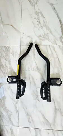Pair of Aerobar Triathlon/Time Trial Extensions (Used) with riser