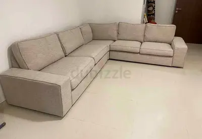 Brand new condition ikea kivik Corner Sofe Beige