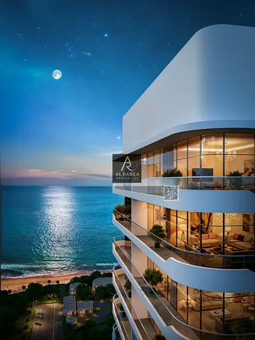 Invest in True Beachfront Luxury Between Sharjah and Ajman with Open Sea Views and a Flexible Plan