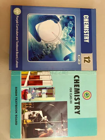 Class 12 Chemistry Textbooks (Punjab  Sindh Boards)