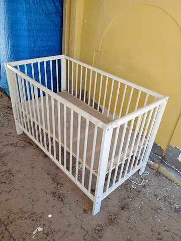 IKEA white color baby cot