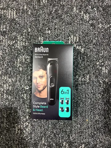 Braun 6-in-1 Series 3 Beard Trimmer - Complete Styler (New in Box)