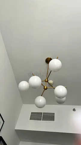 Modern Gold Globe Chandelier Light – Heavy Duty Premium Quality