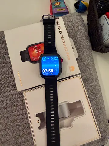 Huawei watch Fit4 Pro titanium black used in excellent conditions 500 dhs.