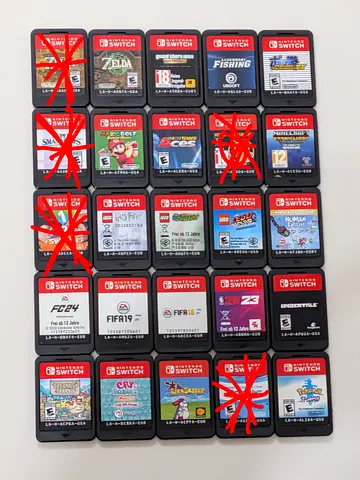 Nintendo switch games Mario,fifa, fc24, pokemon,sports, Lego , Minecraft,harry Potter