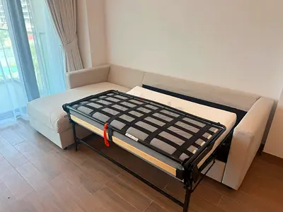 Like A New Condition High Quality ikea vimle L shape sofa bed with mattress
