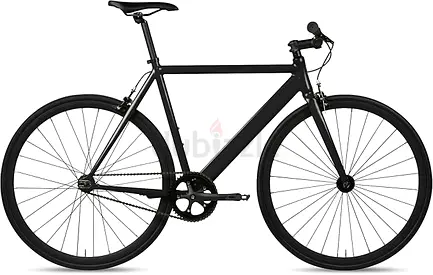 Black Single-Speed / Fixed Gear Road Bike - Lightweight Frame - URBRAN TRACK