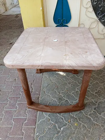 Plastic square small dinning table