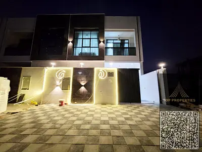 فرصتك الآن لامتلاك فيلا أحلامك في عجمان - تصميم عصري فاخر وموقع لا مثيل له! فيلا أحلامك جاهزة، بسعر يشمل رسوم التسجيل والتملك .