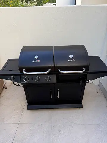 BBQ Grill - Dual Charcoal  Gas