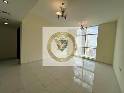 Luxury master bedroom & hall | panoramic view | free parking | gym & pool | wardrobes | near Dubai exit | 6 cheques | central AC & gas