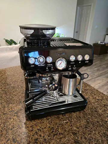 Breville Barista Express Espresso Machine BES870BSXL, Black Sesame