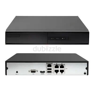4-Channel Network Video Recorder (NVR) with HDMI  VGA Output