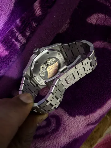Audemars Piguet,Skeleton Stainless Steel Mens Watch - Automatic Style