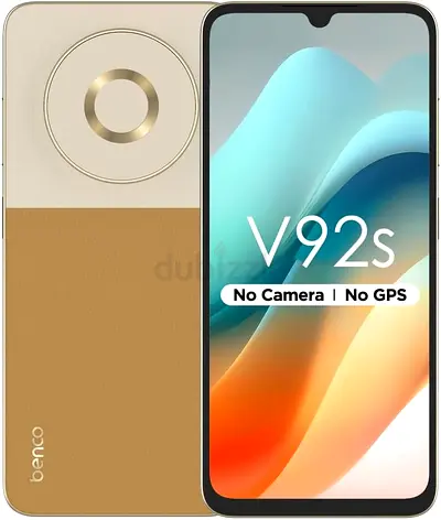 Benco V92s 4 GB 128 GB smartphone - Box Pack, no camera/no GPS (gold), Without Camera Smartphone