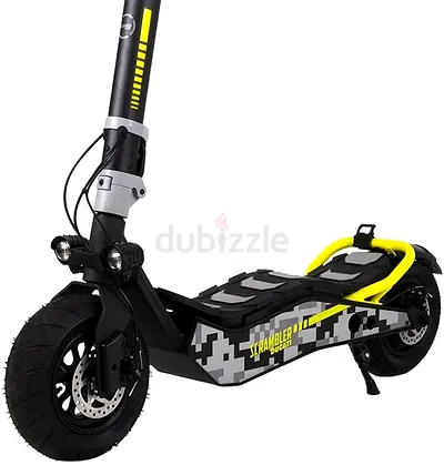 Electric Off-Road Scooter — Dual-Headlight, Fat Tyres, Sturdy Deck (Used)