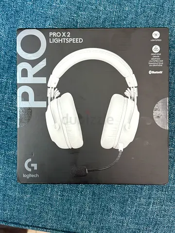 Logitech Pro X2 Lightspeed Wireless Gaming Headset (White) - Boxed