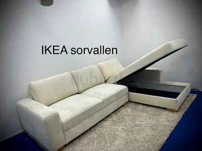 As perfect condition IKEA sorvallen lshape sofa