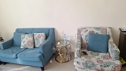 Light blue 2-seater sofa, 3 seater and 2 single seater - good condition