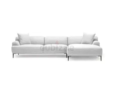 Perfect condition the loom collection lshape sofa beige