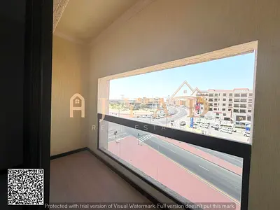 Annual rent 1BR hall apartment, first tenant in Al Mowaihat 3 near Dubai & Sharjah exit. Master roo