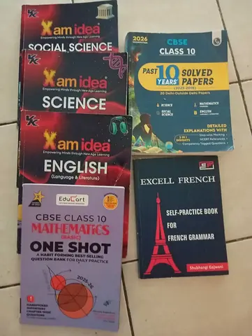 Std 10 CBSE Xam idea,physicswala, educart books available