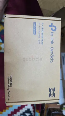 TP-Link Omada AX1800 EAP615-Wall Wi‑Fi 6 Wall Plate Access Point (New in Box)