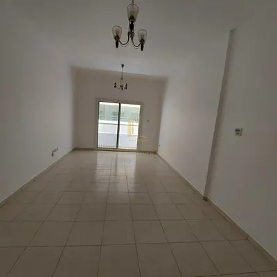 For Rent 2-Bedroom Apartment with Living Room, Side View & Balcony in Al Majaz 3 — Close to All Ser