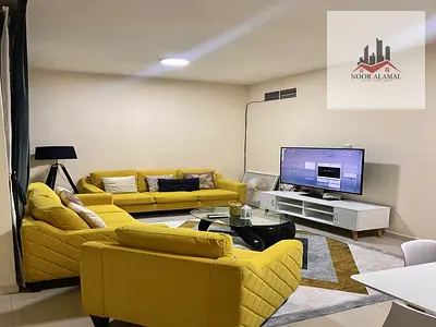 الشارقه المجاز3 شقه مفروشه فرش سوير ديلوكس  غرفه وصاله ومطبخ وحمام وبلكونه السعر شامل الانترنت