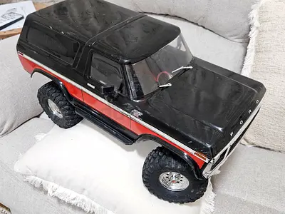 Traxxas TRX4 Ford branco V2 3s 1/10