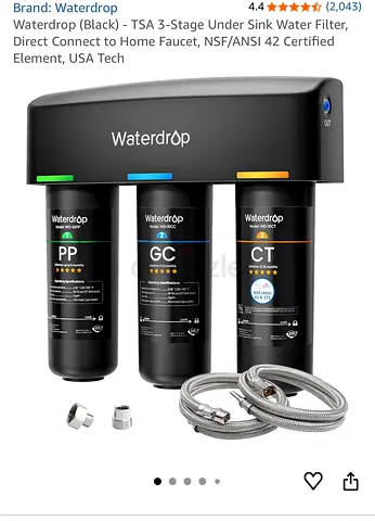 Water drop water filter