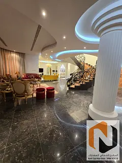 Luxury Corner Villa for Sale in Al Suyoh | 25,000 sq. ft | Private Garden &amp; Premium Finishing