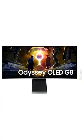 Samsung Odyssey OLED G8 34-inch Curved Gaming Monitor 4k