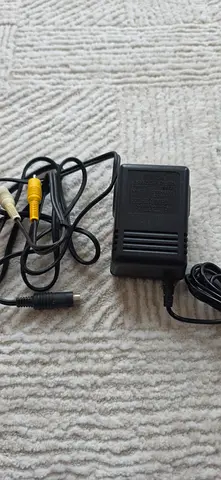 AC Power Adapter with RCA Audio Cables (Used)-sega