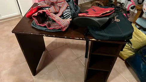 Office Desk and bags for free