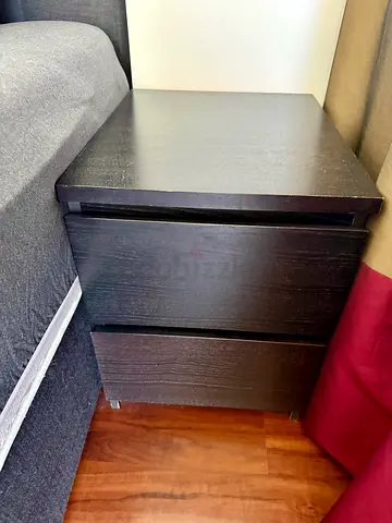 IKEA Malm Chest of 2-Drawer Bedside Nightstand