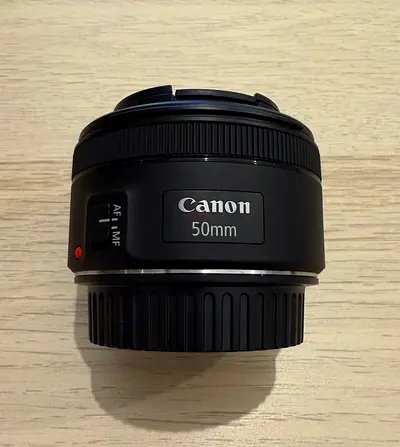 Canon EF 50mm f/1.8 Prime Lens (EF) - Like New